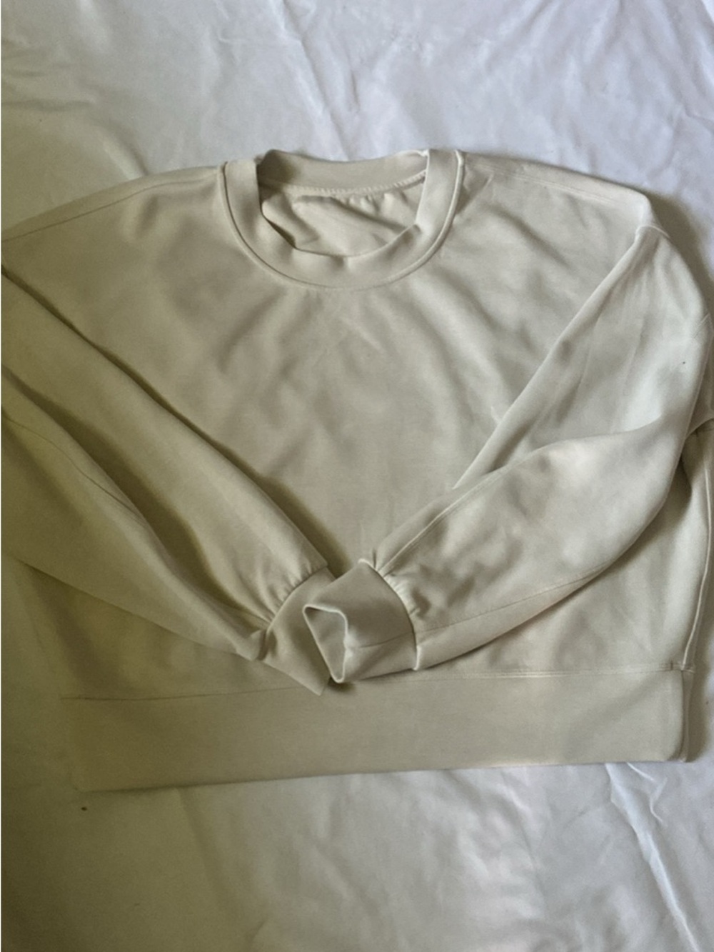 lululemon athletica Women's Crewneck Sweatshirt in Light Beige